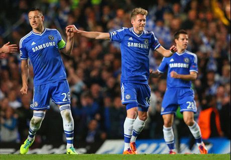 PSG out as Ba rescues Chelsea