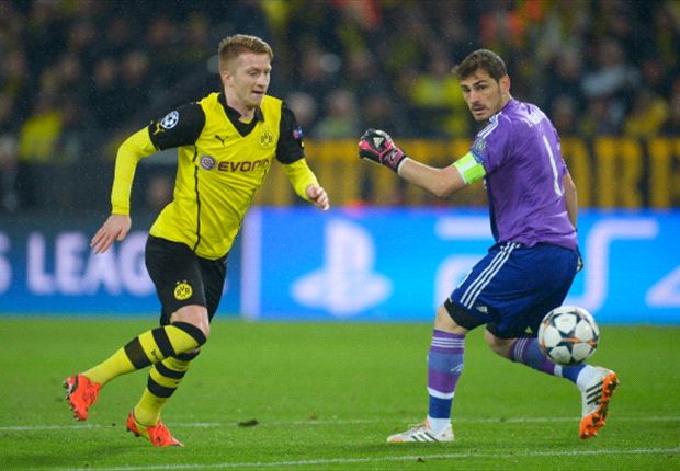 Casillas tampil apik lawan Dortmund. 