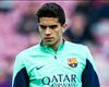 Marc Bartra, Gerard Piqué y Carles Puyol, en la convocatoria del Barcelona