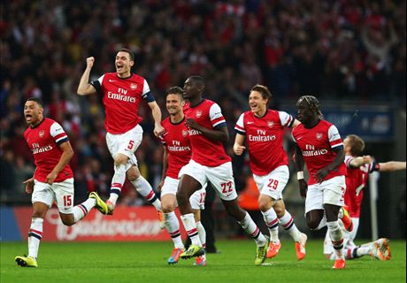 Wenger clings on as Arsenal stumbles into FA Cup final