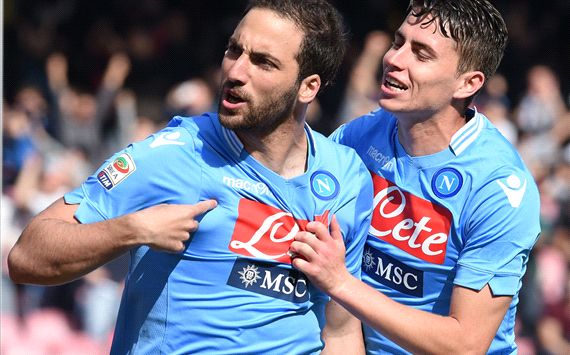 Gonzalo Higuain Napoli Lazio Serie A