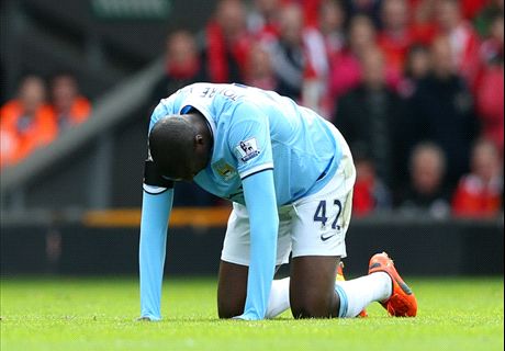 Yaya Toure could be out out for two weeks, confirms Pellegrini