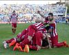 Atletico baut Tabellenführung aus - Diego Costa verletzt