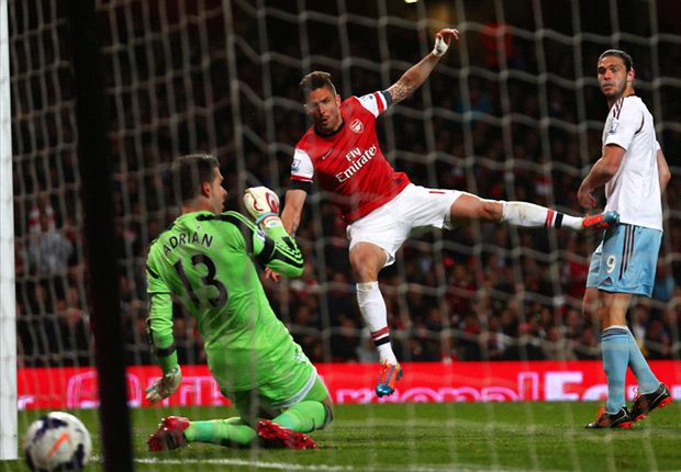 Arsenal 3-1 West Ham: Giroud & Podolski inspire Gunners comeback