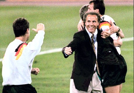 Start Believing: Beckenbauer sings when he's winning