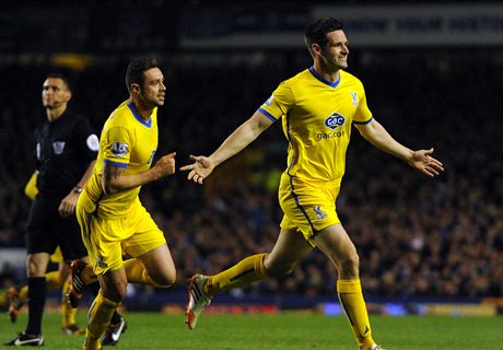 Everton top-four bid halted by Palace