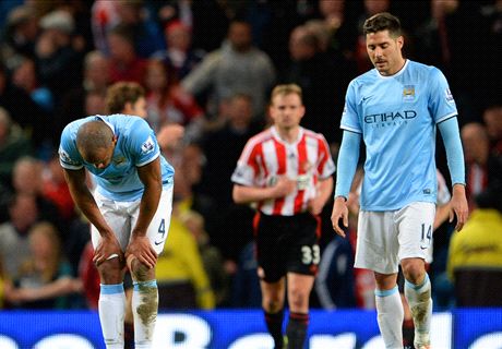 Manchester City drift to 6/1 for the Premier League title after Sunderland stalemate