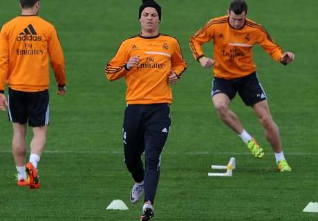 Cristiano Ronaldo zurück im Mannschaftstraining von Real Madrid