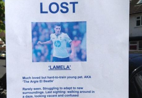 'Lost': en el Tottenham 'buscan' desesperadamente a Erik Lamela