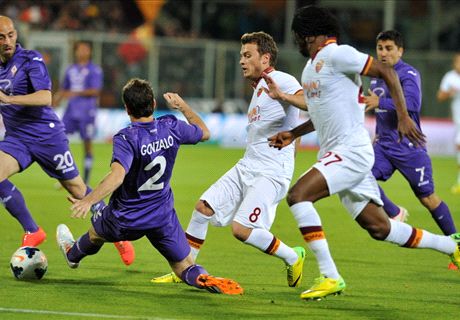 Fiorentina 0-1 Roma: Nainggolan keeps Giallorossi's fading title dream alive