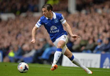 Baines hails Martinez's tactics as Everton chase Champions League spot
