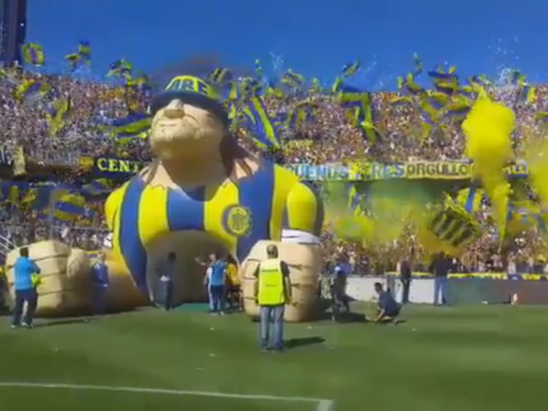 VIDEO: Central fans pull out all the stops in AMAZING derby welcome!