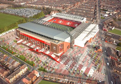 Liverpool unveil Anfield redevelopment plans