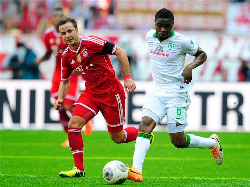 gotze cedrick makiadi bayern munich werder bremen bundesliga