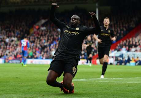 Inglês: C. Palace 0 x 2 Manchester City