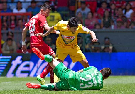 Liga MX: Toluca 1-1 América
