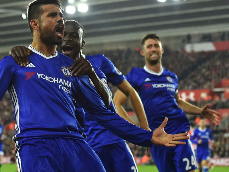 Southampton 0-2 Chelsea: Hazard & Costa fire Blues into top four