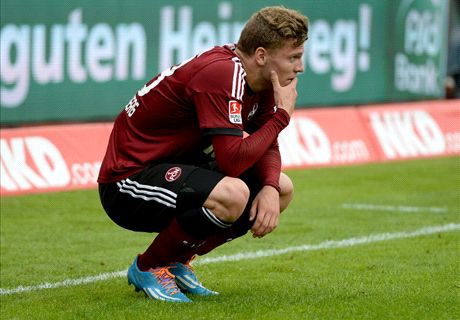 Nuremberg e Braunschweig rebaixados