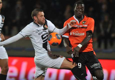 Lorient, Aboubakar a des touches