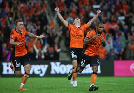บริสเบนเฉือนวันเดอเรอร์สต่อเวลา 2-1 ผงาดคว้าแชมป์แดนจิงโจ้
