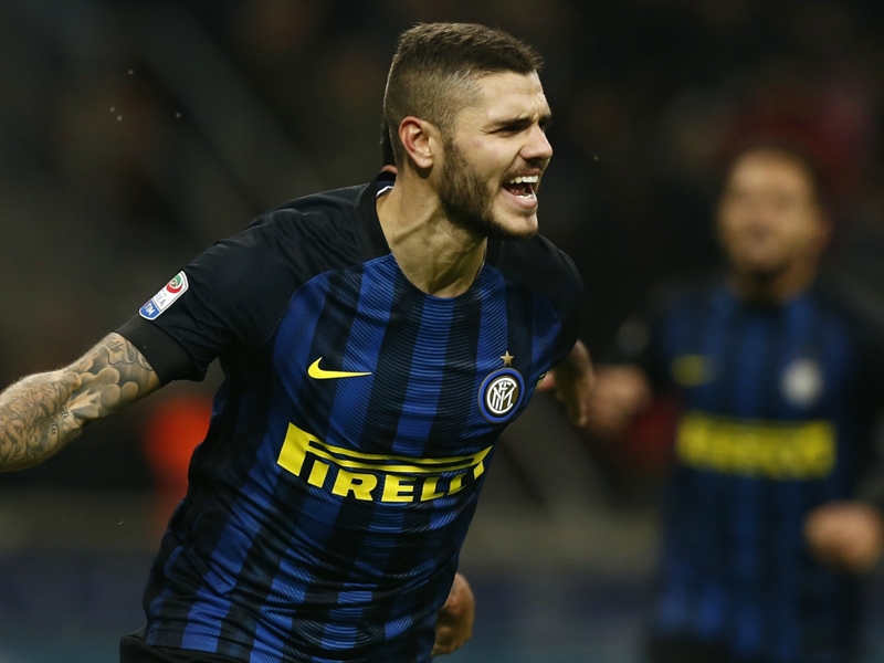 Icardi è sempre il trascinatore dell'Inter: 6 goal nelle ultime 3 gare in casa
