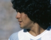Great player, shame about the hairdresser: Diego Maradona takes on Brazil in 1981.