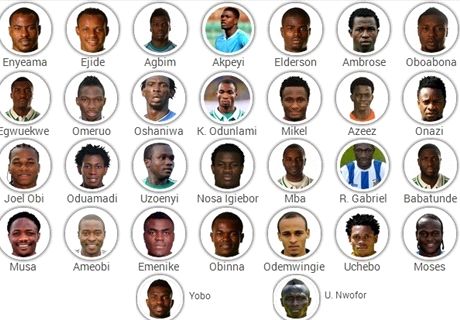 Nigeria Squad: Keshi vs. the Fans