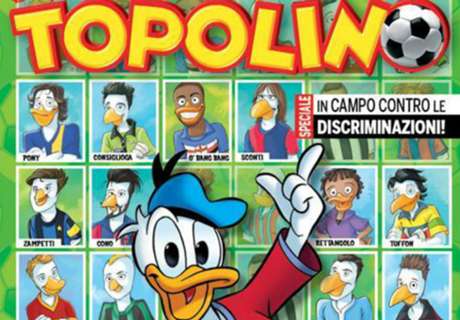 Jogadores da Serie A 'versão Disney'