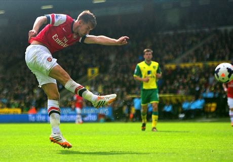 แรมซีย์ซัดงามหยด!ปืนบุกหักปีกนกขมิ้น 2-0 คว้าที่สี่สองปีซ้อน