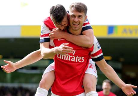 Inglês: Norwich 0 x 2 Arsenal