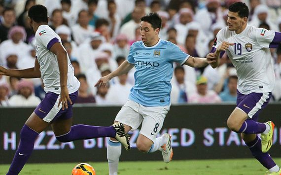 Samir Nasri Al-Ain Manchester City Club friendly 05152014