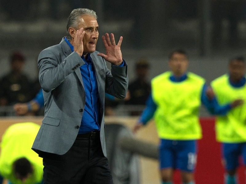 Tite: Brazil were forced to make changes to combat Peru