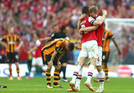 Arsenal-Hull 3-2 dts: FA Cup ai Gunners