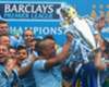 Man City captain Vincent Kompany lifts the Premier League trophy