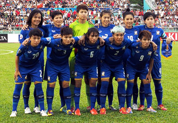 Thiailand’s national women football team makes historic entry into