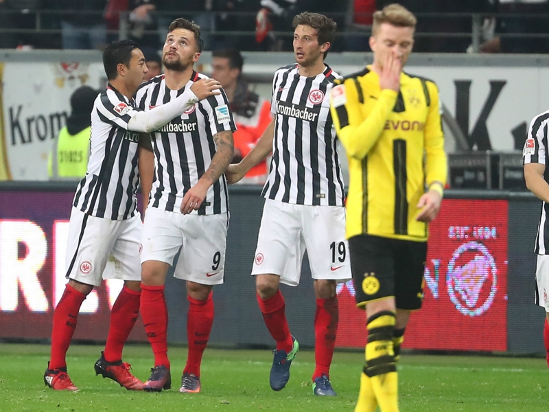 Francfort-Dortmund 2-1, le Borussia méconnaissable