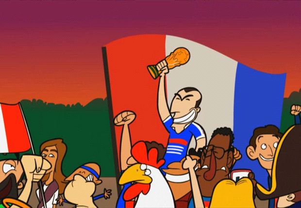 GoalToons: Zidane and the great France World Cup moments