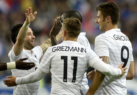 Deschamps delighted by 4-goal win