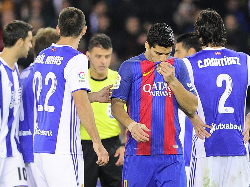 Real Sociedad-Barcellona 1-1: Sofferenza blaugrana, Messi salva Luis Enrique