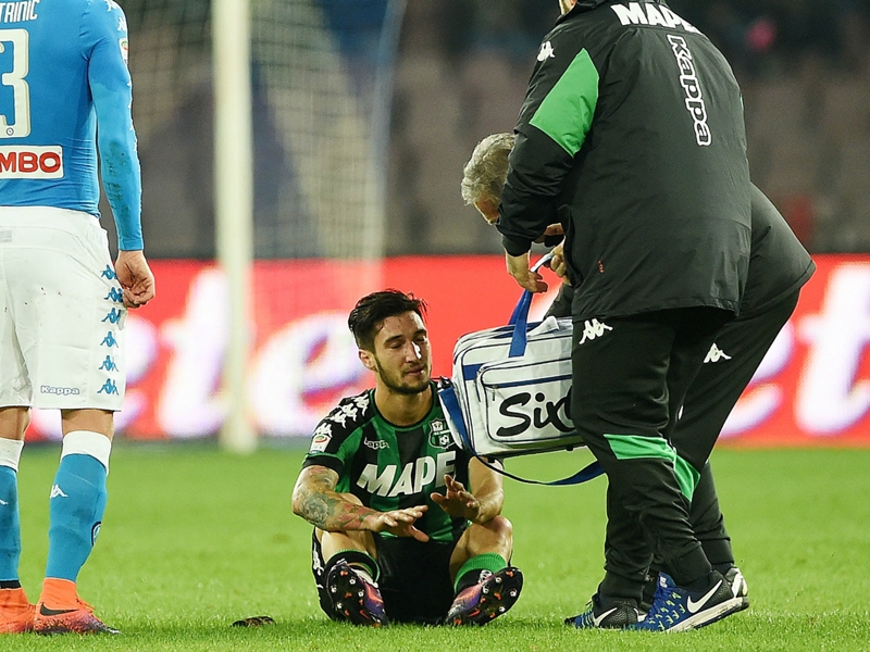 Il Sassuolo perde Politano: caviglia ko, arrivederci al 2017