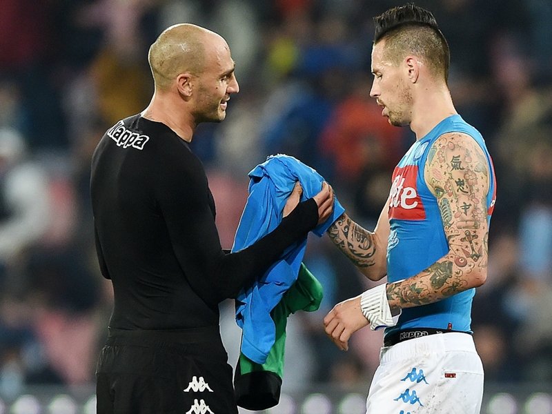 Sassuolo, Cannavaro commosso per l'abbraccio di Napoli: Grazie a tutti!