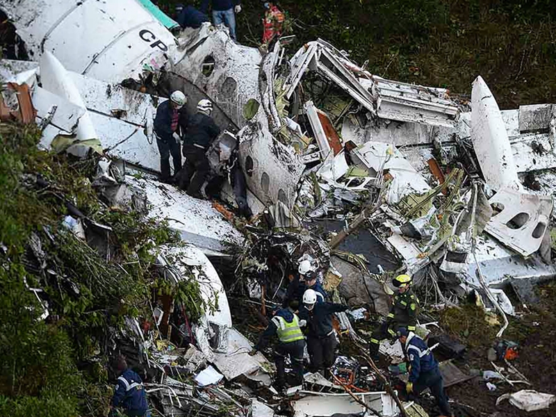 Tragedia Chapecoense, si rafforza l'ipotesi dell'esaurimento del carburante