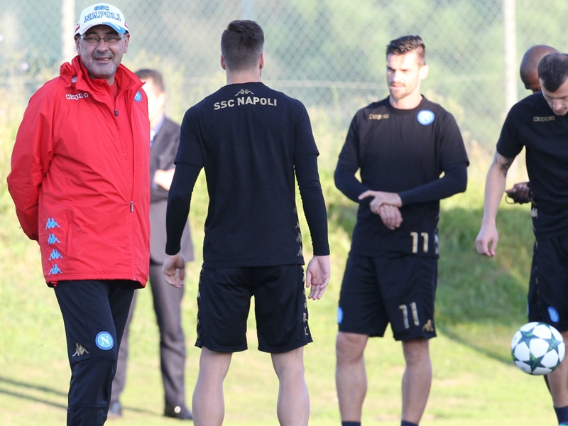 Sarri carica il Napoli in allenamento: Che sono quella facce? Non siamo in crisi!