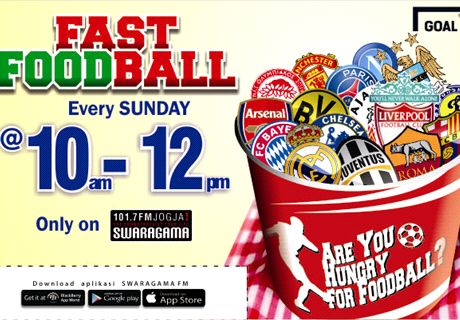 Fast Foodball On 101.7 Swaragama FM Jogja