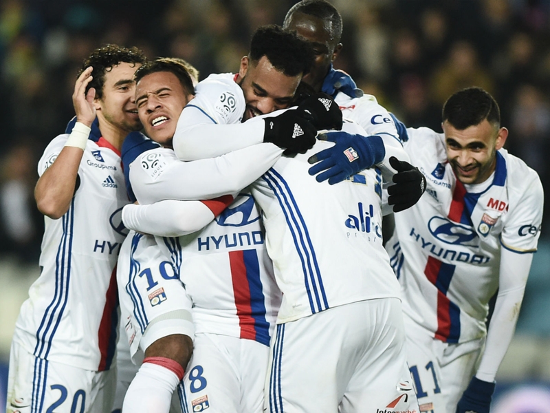Nantes-Lyon 0-6, Nantes prend l'eau