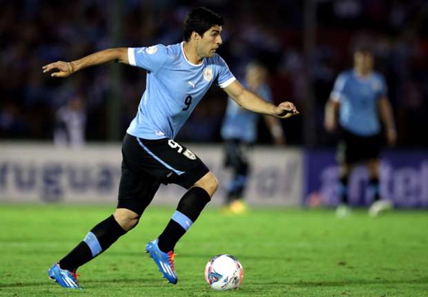 Suarez menjadi andalan Uruguay di lini depan