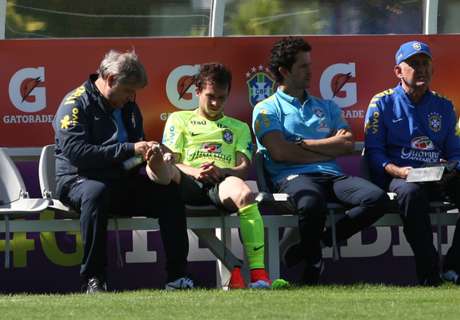 Bernard calm after training injury