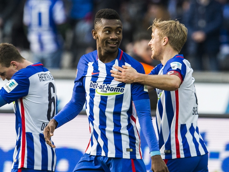 Salomon Kalou ends 11-game barren spell in Hertha Berlin's win
