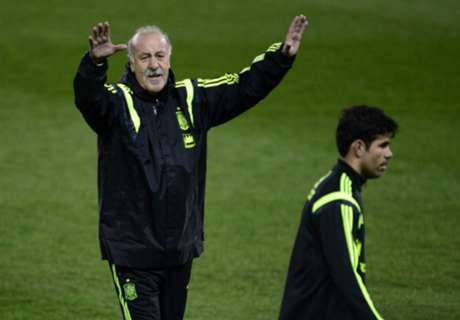 Del Bosque quer testar Diego Costa