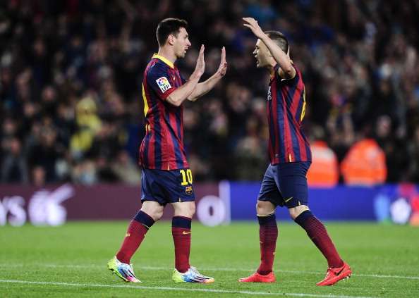 Iniesta tegaskan status Messi di Barcelona. 